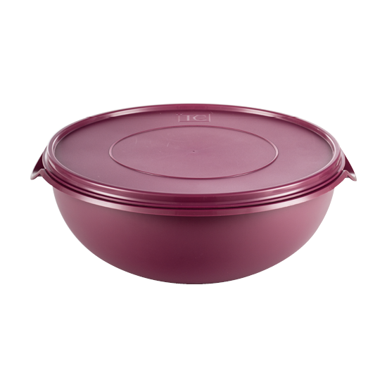 Picture of Bowl With Lid 10Lt - Cherry