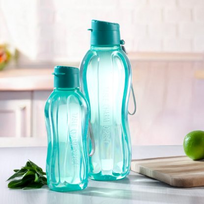 Picture of Curve Water Bottle 500ml - Green