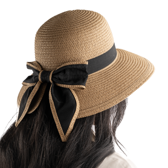 Picture of Sierra Straw hat With Bow - Beige