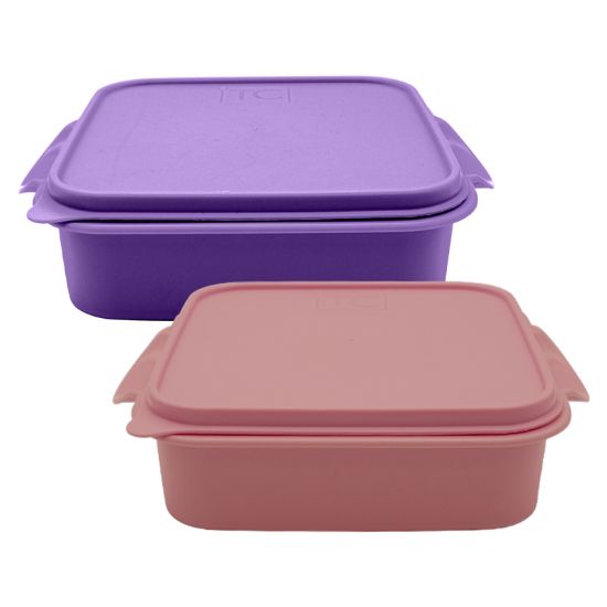 Picture of (PS102+WW107) Lunchbox's 1.5Lt Coral + Violet
